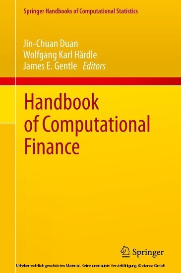 Handbook of Computational Finance main product photo
