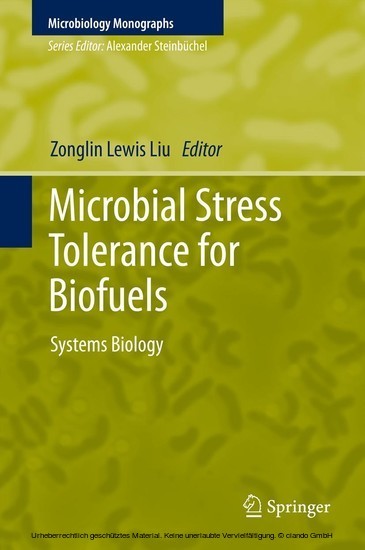 Microbial Stress Tolerance for Biofuels main product photo