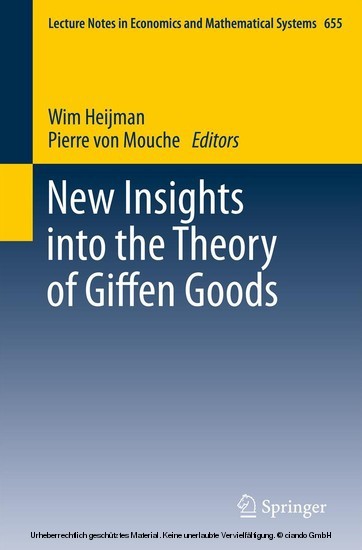 New Insights into the Theory of Giffen Goods main product photo