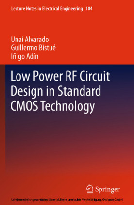 Low Power RF Circuit Design in Standard CMOS Technology