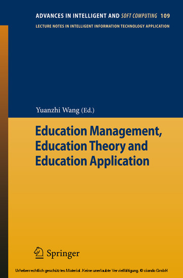 Education Management, Education Theory and Education Application main product photo