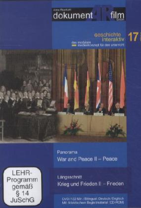 Längsschnitt Krieg und Frieden II / Panorama War and Peace II, 1 DVD main product photo