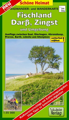 Doktor Barthel Karte Fischland, Darß, Zingst und Umgebung