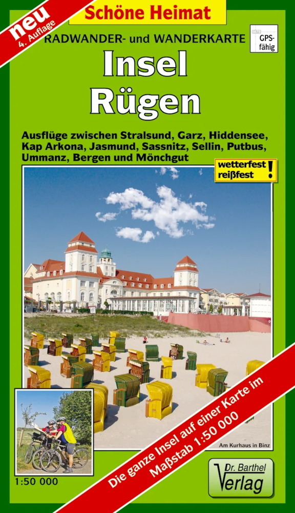 Doktor Barthel Karte Insel Rügen main product photo