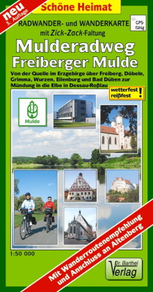 Doktor Barthel Karte Mulderadweg Freiberger Mulde