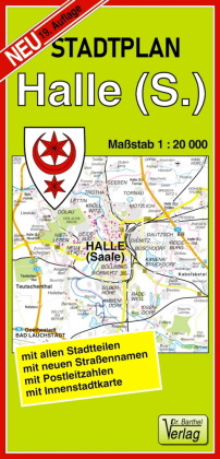 Doktor Barthel Stadtplan Halle (S.)