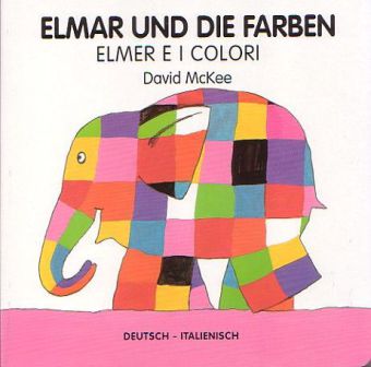 Elmar und die Farben, deutsch-italienisch. Elmer e i colori main product photo