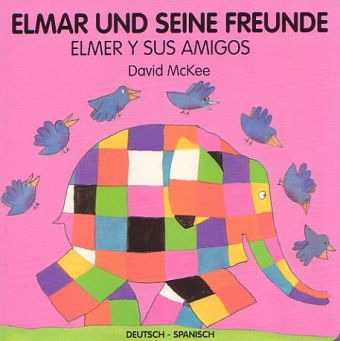 Elmar und seine Freunde, deutsch-spanisch. Elmer y sus amigos main product photo