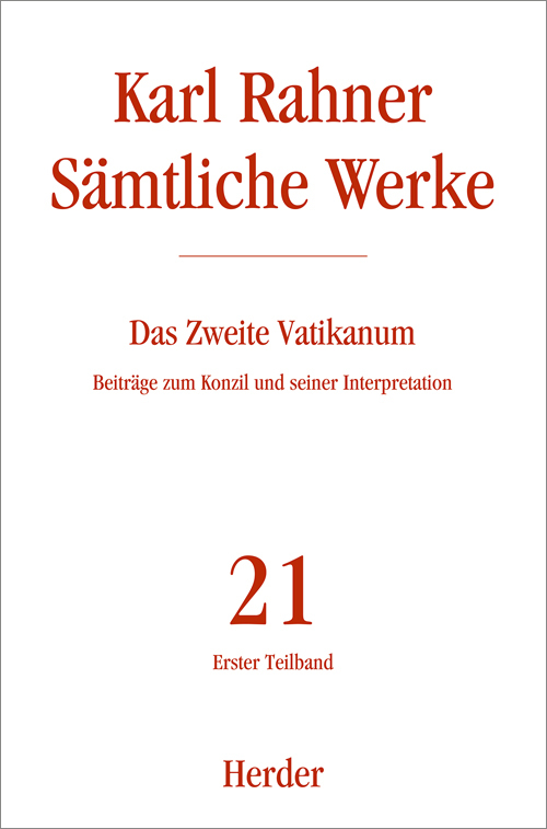 Karl Rahner Sämtliche Werke. Teilbd.1 main product photo