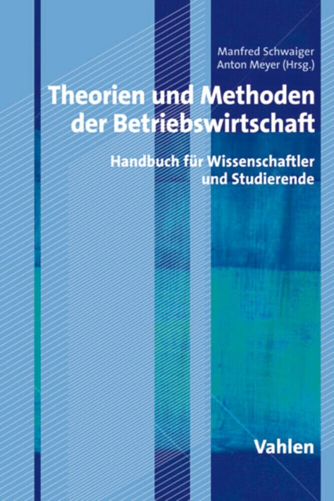 Theorien und Methoden der Betriebswirtschaft main product photo