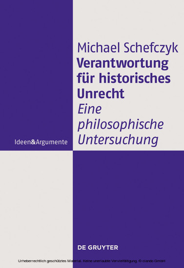 Verantwortung für historisches Unrecht main product photo