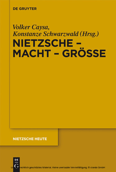 Nietzsche - Macht - Größe main product photo