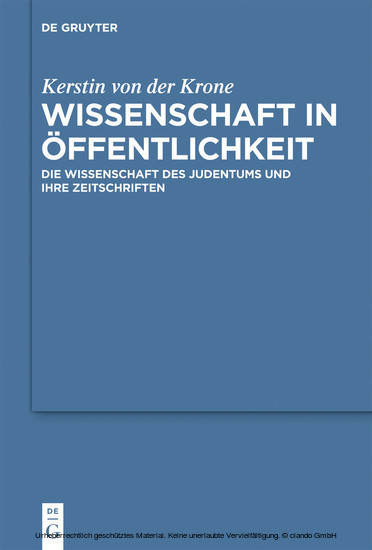 Wissenschaft in Öffentlichkeit main product photo
