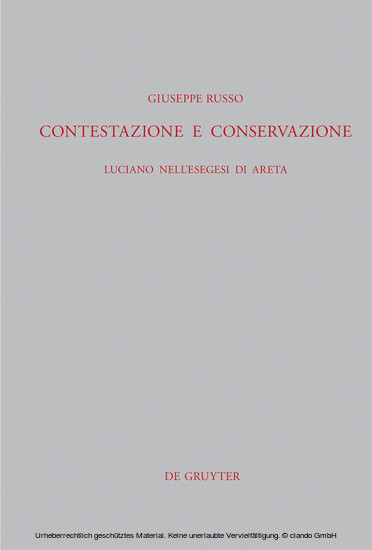 Contestazione e conservazione main product photo