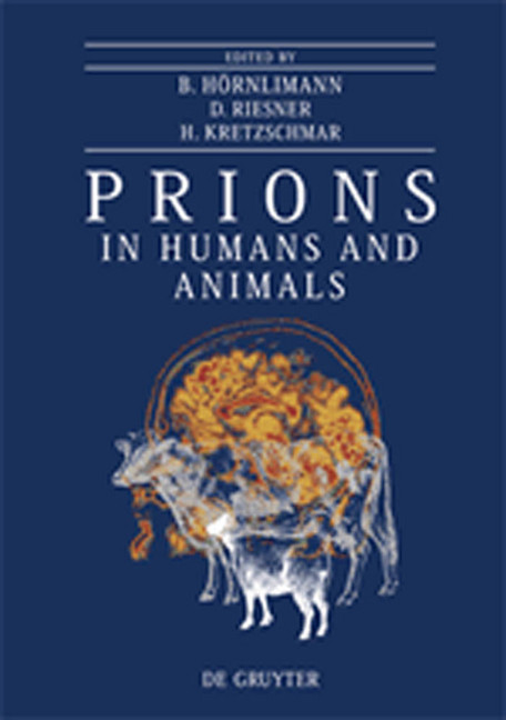 Prions in Humans and Animals main product photo