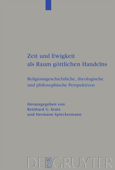 Zeit und Ewigkeit als Raum göttlichen Handelns main product photo
