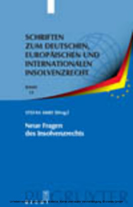 Neue Fragen des Insolvenzrechts