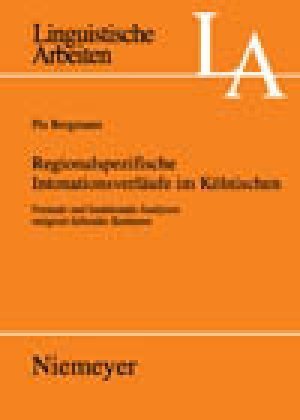 Regionalspezifische Intonationsverläufe im Kölnischen