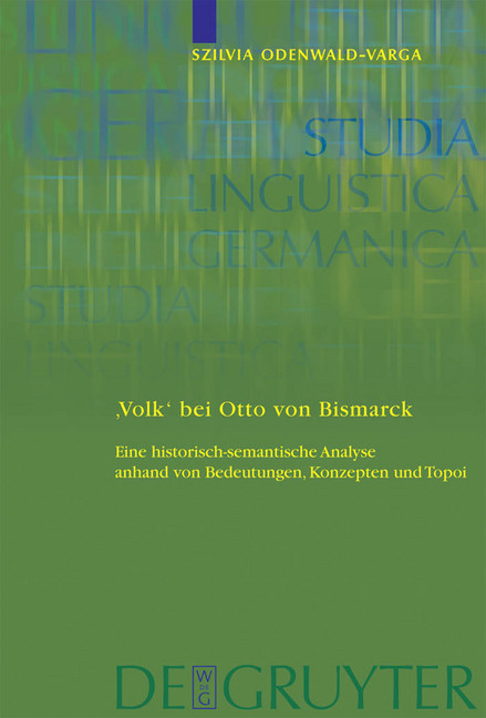 'Volk' bei Otto von Bismarck main product photo