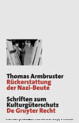 Rückerstattung der Nazi-Beute