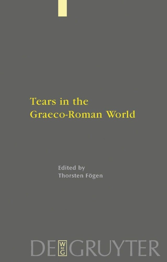 Tears in the Graeco-Roman World main product photo