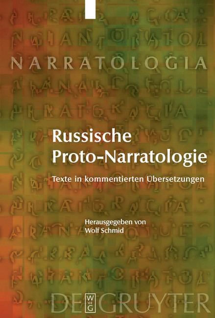 Russische Proto-Narratologie main product photo