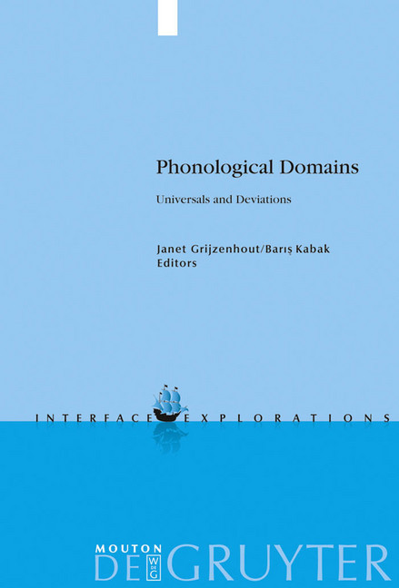 Phonological Domains main product photo