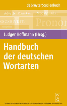 Handbuch der deutschen Wortarten