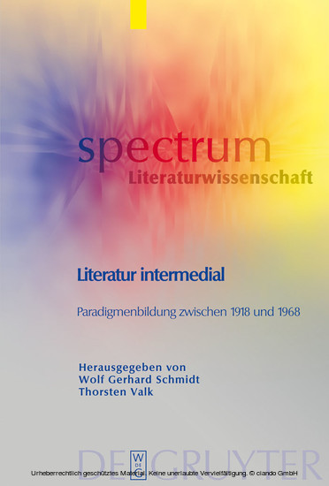 Literatur intermedial main product photo