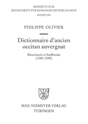 Dictionnaire d'ancien occitan auvergnat