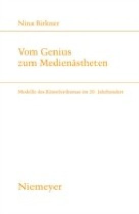 Vom Genius zum Medienästheten main product photo