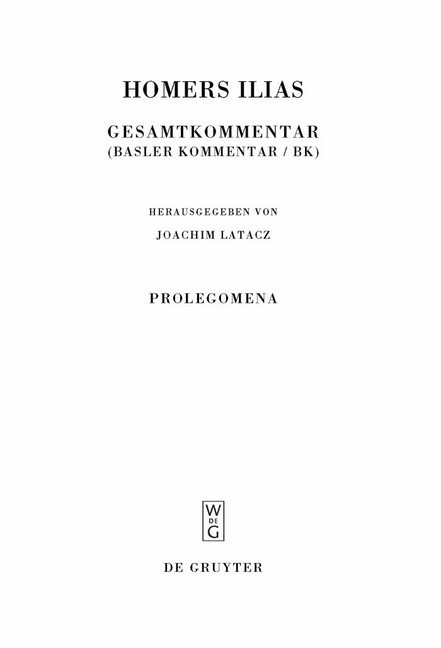 Prolegomena main product photo