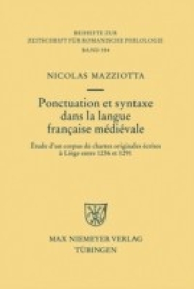 Ponctuation et syntaxe dans la langue française médiévale main product photo