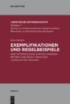 Exemplifikationen und Regelbeispiele main product photo