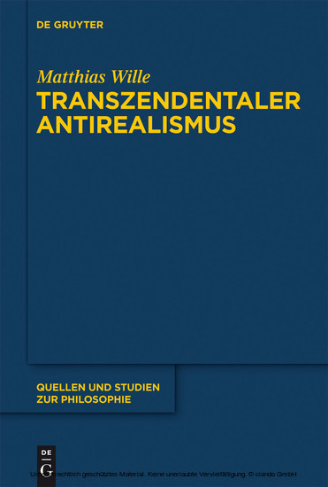 Transzendentaler Antirealismus main product photo