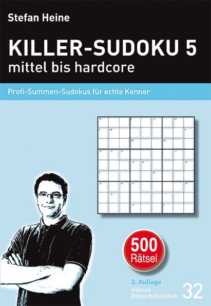 Killer-Sudoku 5 - mittel bis hardcore. Bd.5 main product photo