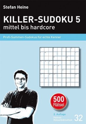 Killer-Sudoku 5 - mittel bis hardcore. Bd.5