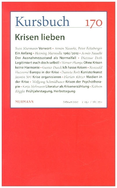 Kursbuch Nr. 170 main product photo