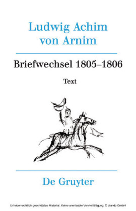 Briefwechsel III (1805-1806)