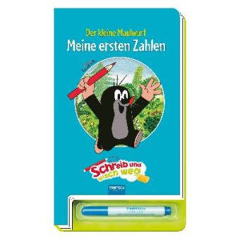 Der kleine Maulwurf, Schreib und wisch weg - Zahlen