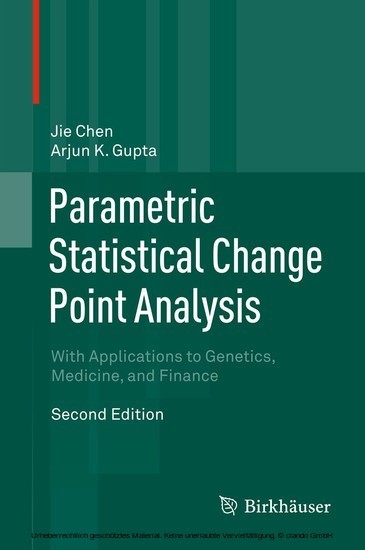Parametric Statistical Change Point Analysis main product photo
