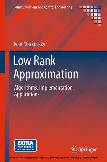 Low Rank Approximation main product photo