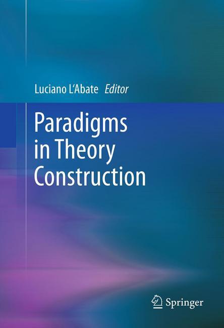 Paradigms in Theory Construction main product photo