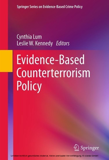 Evidence-Based Counterterrorism Policy main product photo