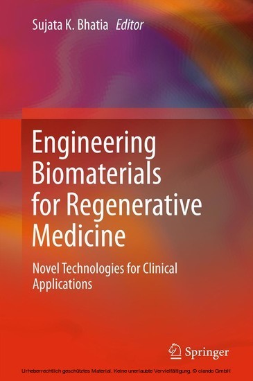 Engineering Biomaterials for Regenerative Medicine main product photo