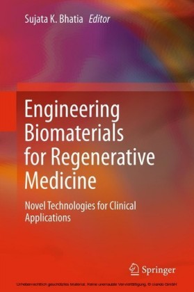 Engineering Biomaterials for Regenerative Medicine