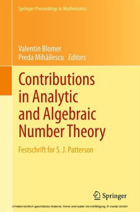 Contributions in Analytic and Algebraic Number Theory