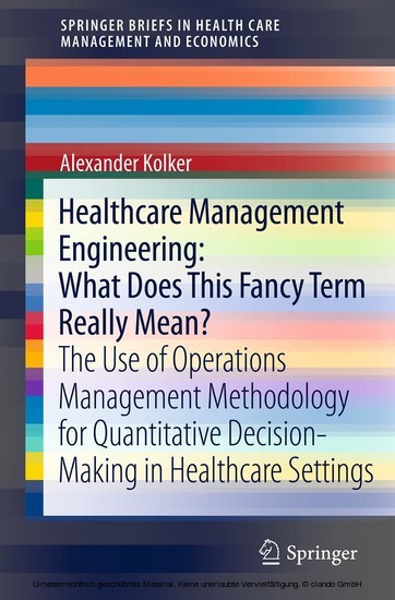 Healthcare Management Engineering: What Does This Fancy Term Really Mean? main product photo
