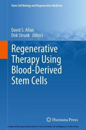 Regenerative Therapy Using Blood-Derived Stem Cells