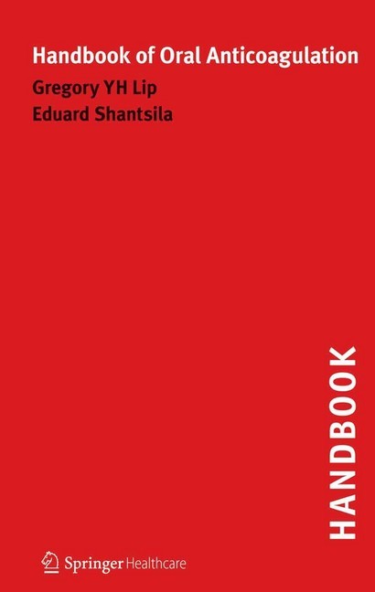 Handbook of Oral Anticoagulation main product photo